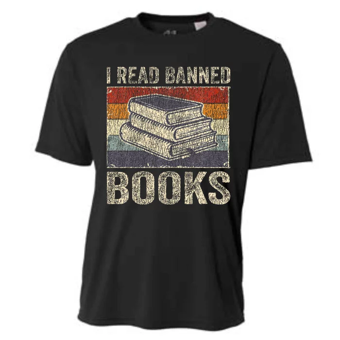 I Read Banned Books Week Librarian Freedom Cooling Performance Crew T-Shirt