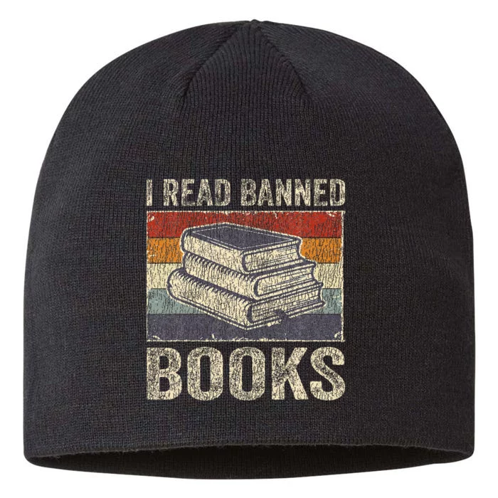 I Read Banned Books Week Librarian Freedom 8 1/2in Sustainable Knit Beanie