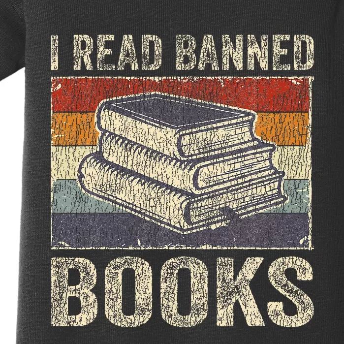 I Read Banned Books Week Librarian Freedom Baby Bodysuit