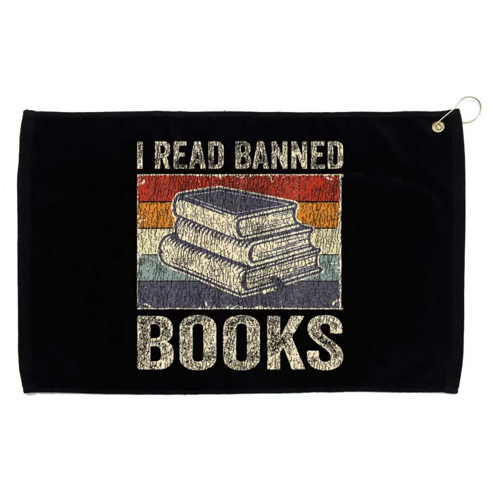 I Read Banned Books Week Librarian Freedom Grommeted Golf Towel