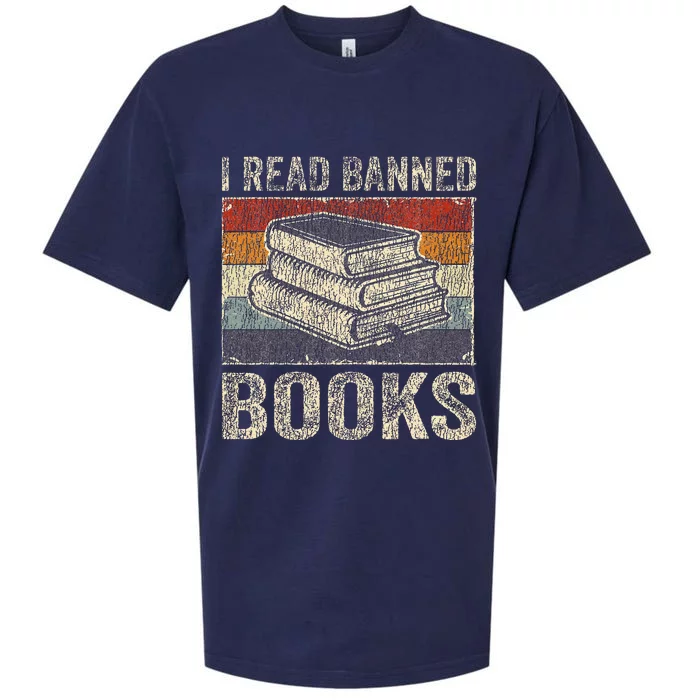 I Read Banned Books Week Librarian Freedom Sueded Cloud Jersey T-Shirt