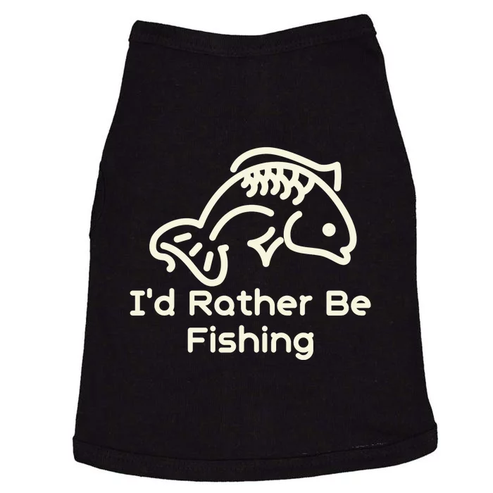 I’D Rather Be Fishing Doggie Tank