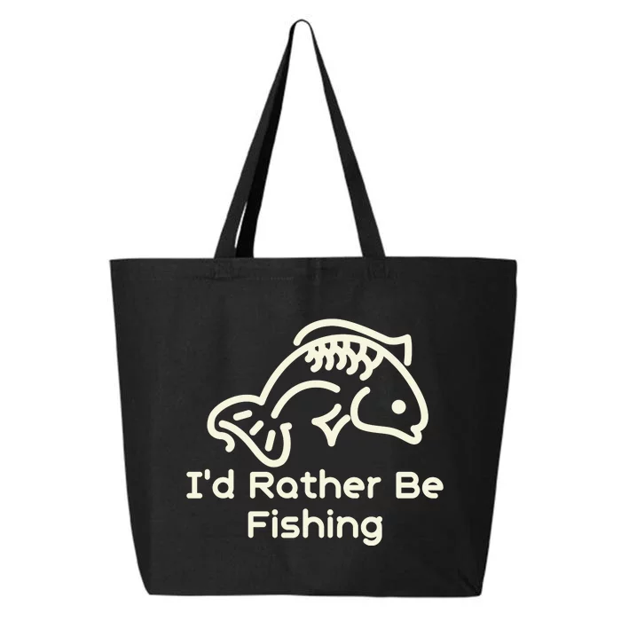 I’D Rather Be Fishing 25L Jumbo Tote