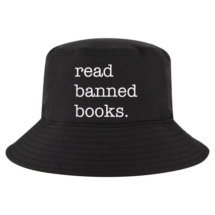 I Read Banned Books I'm With The Banned Books Lovers Cool Comfort Performance Bucket Hat