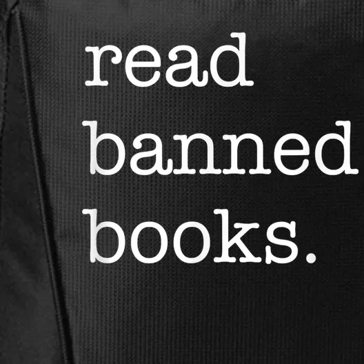 I Read Banned Books I'm With The Banned Books Lovers City Backpack