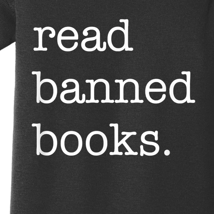 I Read Banned Books I'm With The Banned Books Lovers Baby Bodysuit