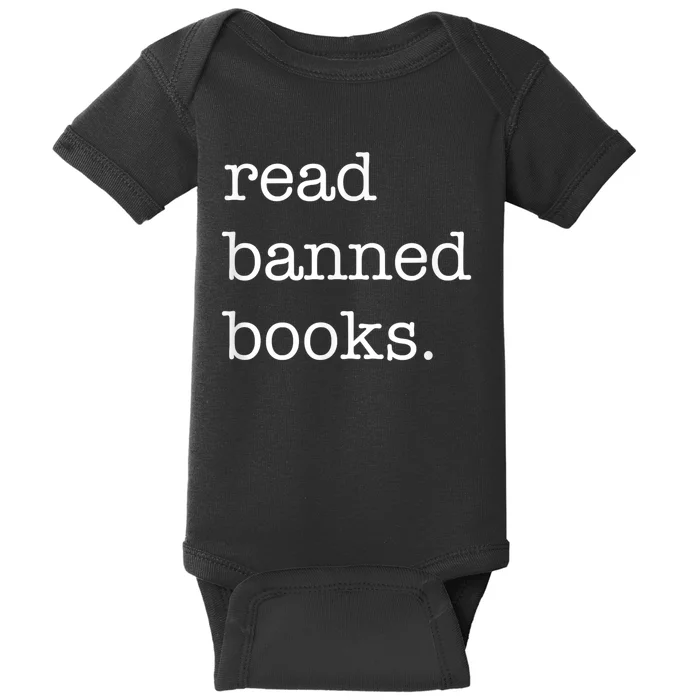 I Read Banned Books I'm With The Banned Books Lovers Baby Bodysuit