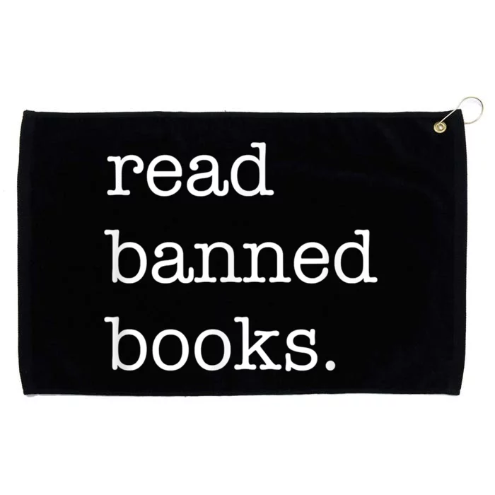 I Read Banned Books I'm With The Banned Books Lovers Grommeted Golf Towel