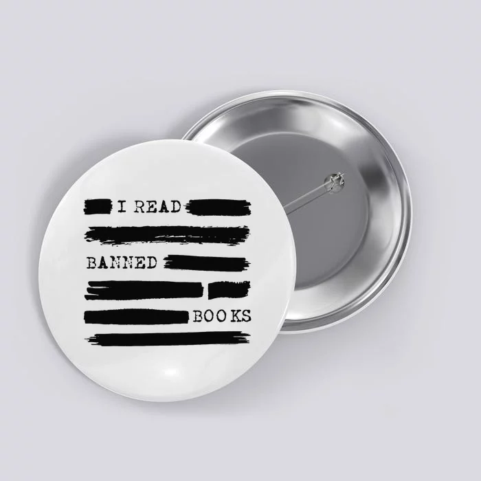 I Read Banned Books Banned Books Week Gift Librarian Teacher Button