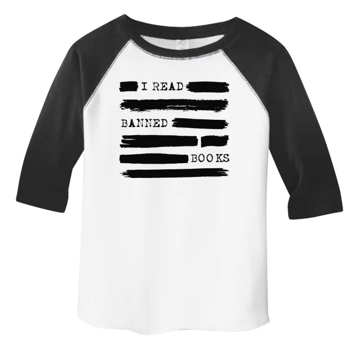 I Read Banned Books Banned Books Week Gift Librarian Teacher Toddler Fine Jersey T-Shirt