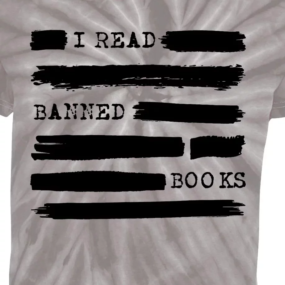 I Read Banned Books Banned Books Week Gift Librarian Teacher Kids Tie-Dye T-Shirt