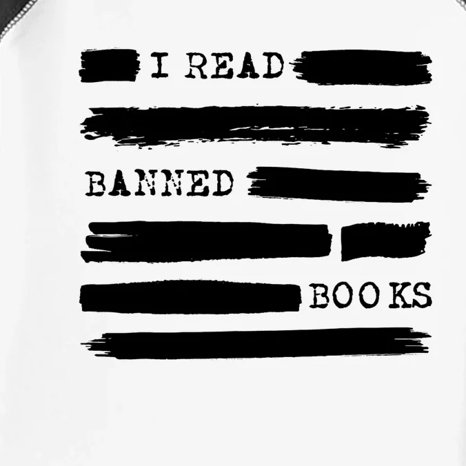 I Read Banned Books Banned Books Week Gift Librarian Teacher Infant Baby Jersey Bodysuit