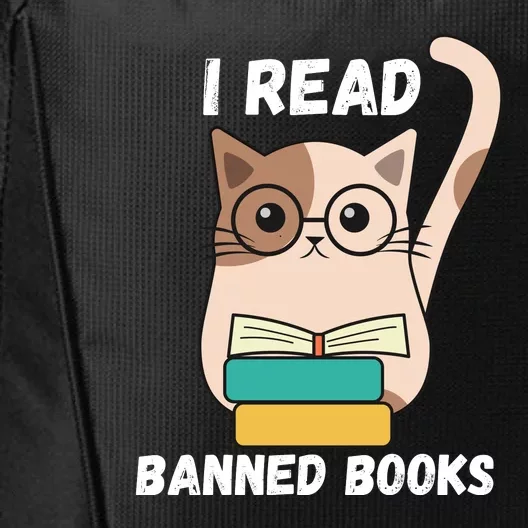 I Read Banned Books City Backpack