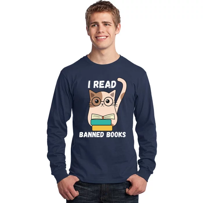 I Read Banned Books Tall Long Sleeve T-Shirt