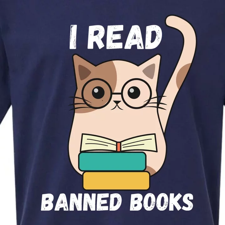 I Read Banned Books Sueded Cloud Jersey T-Shirt