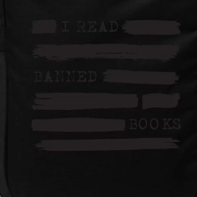 I Read Banned Books Banned Books Week Gift Librarian Teacher Impact Tech Backpack