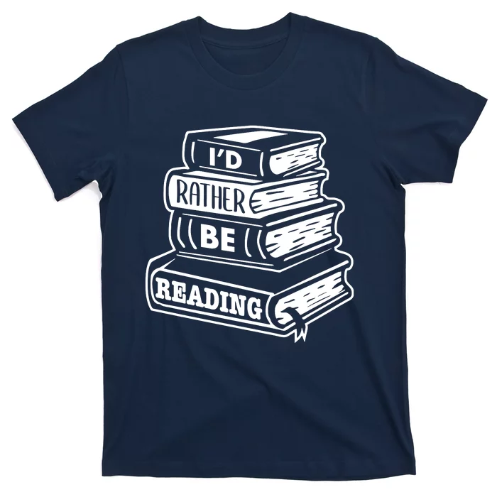 ID Rather Be Reading T-Shirt