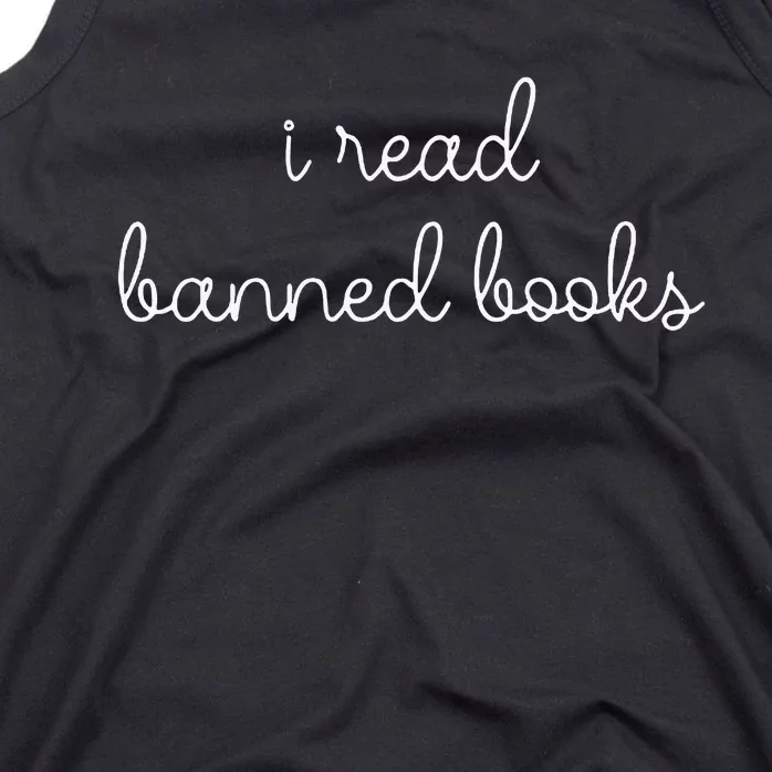 I Read Banned Books Tank Top