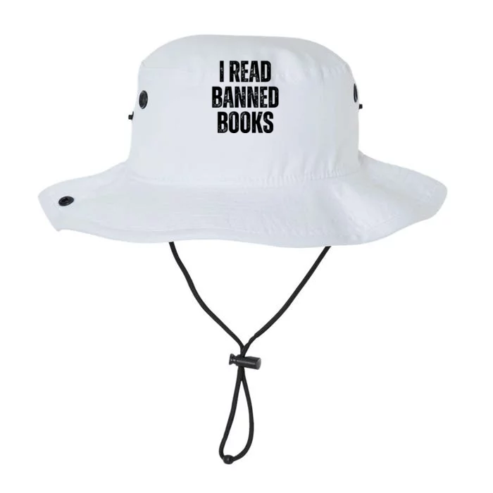 I Read Banned Books Im With The Banned Vintage Retro Legacy Cool Fit Booney Bucket Hat