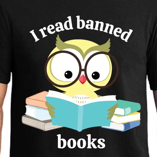 I Read Banned Books Week Librarian Reader Owl Pajama Set