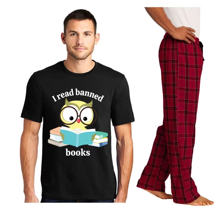 I Read Banned Books Week Librarian Reader Owl Pajama Set