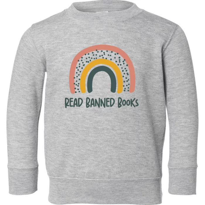 I Read Banned Books, Reader, Bookworm Toddler Sweatshirt