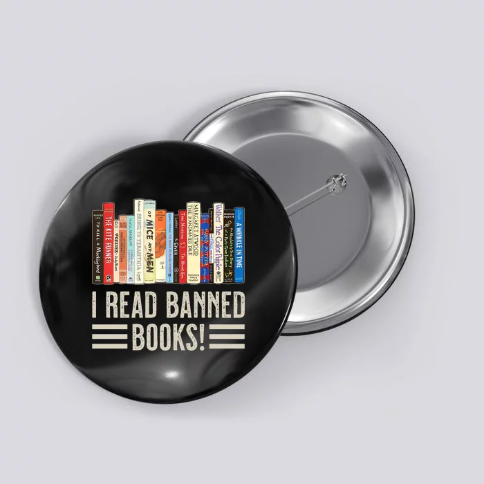 I Read Banned Books Button