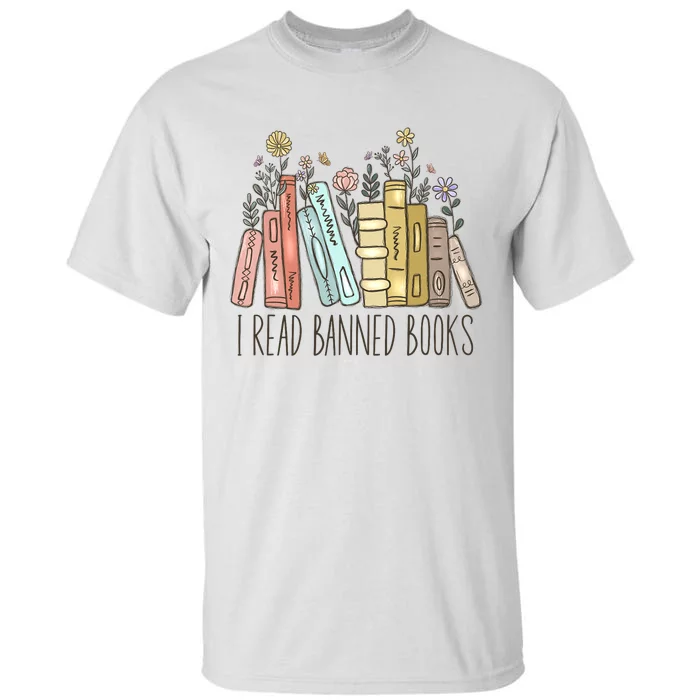 I Read Banned Books Tall T-Shirt