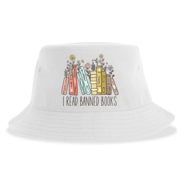 I Read Banned Books Sustainable Bucket Hat