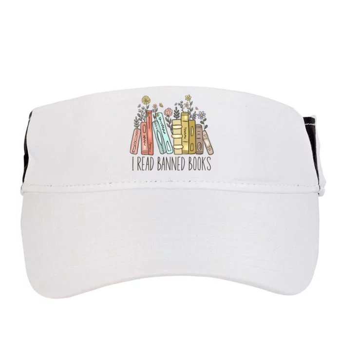 I Read Banned Books Adult Drive Performance Visor