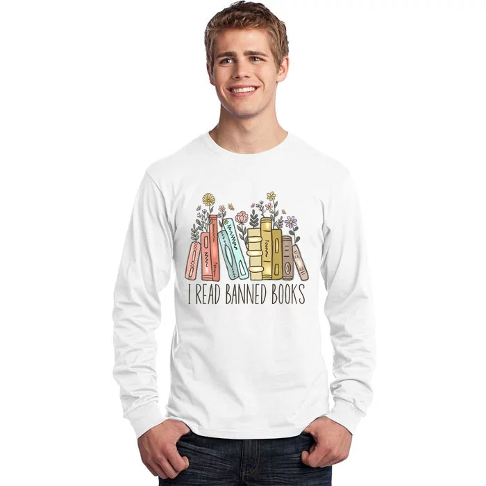 I Read Banned Books Tall Long Sleeve T-Shirt