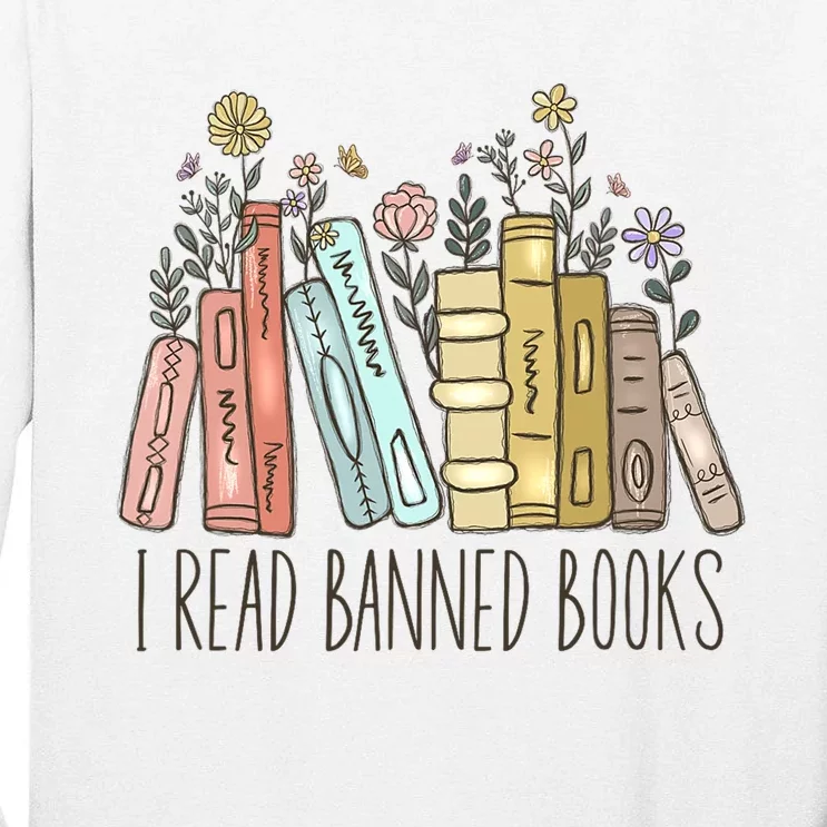 I Read Banned Books Tall Long Sleeve T-Shirt