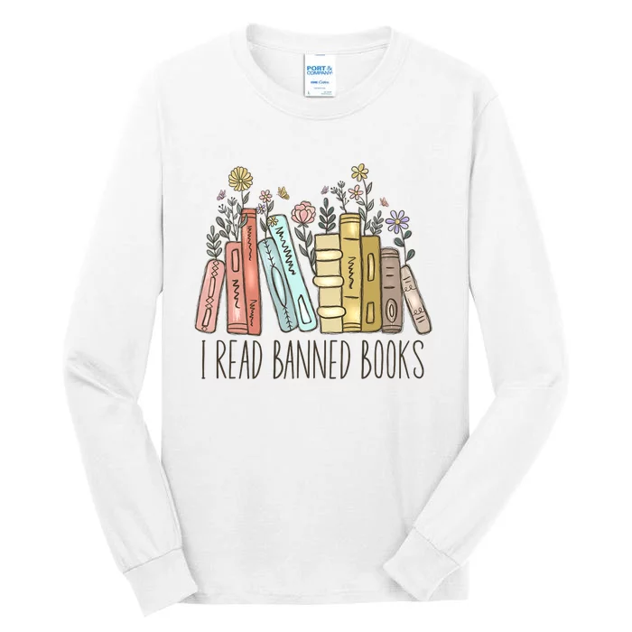 I Read Banned Books Tall Long Sleeve T-Shirt