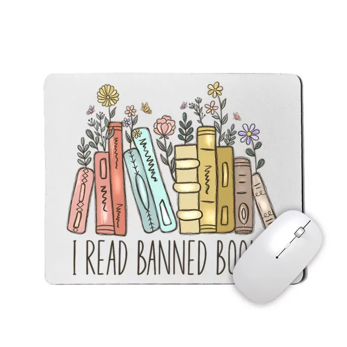 I Read Banned Books Mousepad