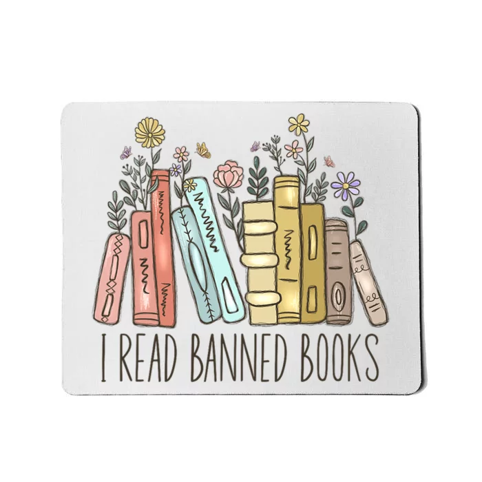 I Read Banned Books Mousepad