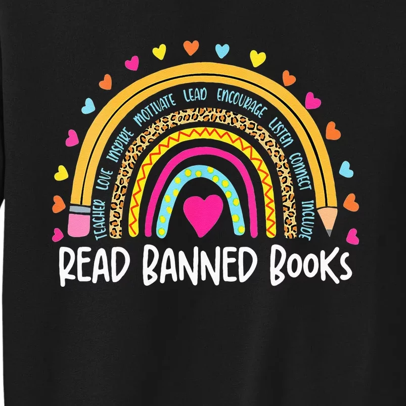 I Read Banned Books Rainbow Readers Reading Gift Sweatshirt