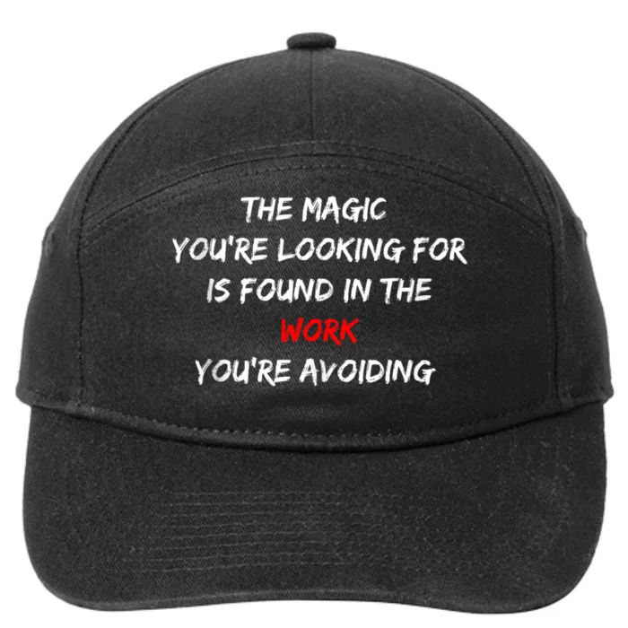 ID Rather Be Fishing The Magic You’Re Looking For 7-Panel Snapback Hat