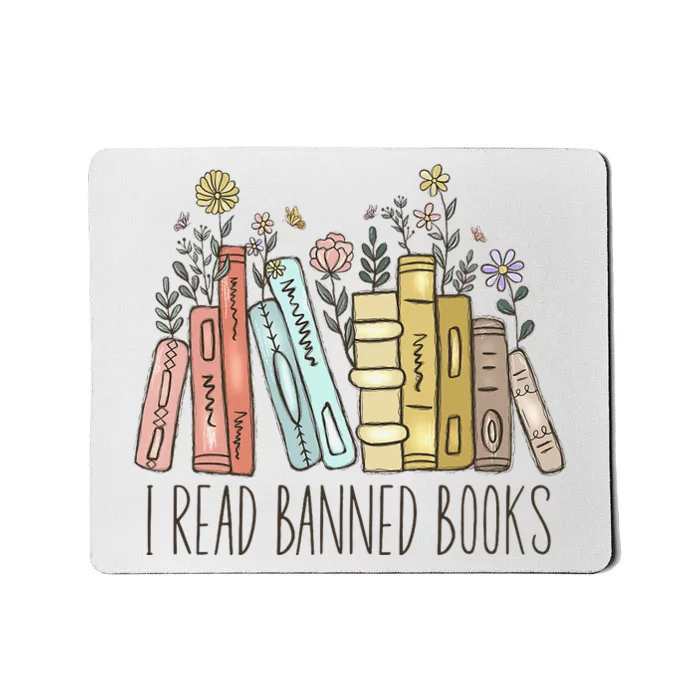 I Read Banned Books Mousepad