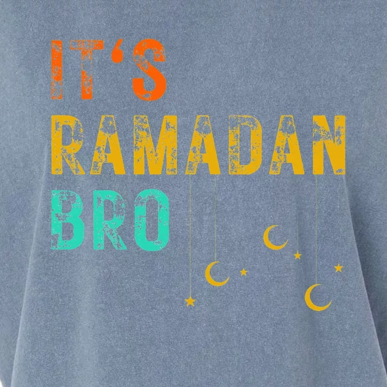 It's Ramadan Bro Islamic Fasting Muslim Garment-Dyed Women's Muscle Tee