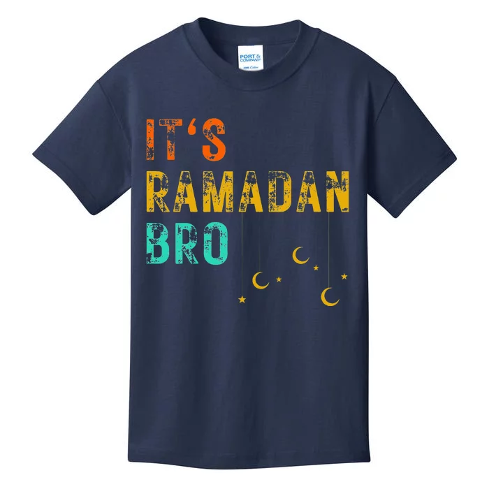 It's Ramadan Bro Islamic Fasting Muslim Kids T-Shirt