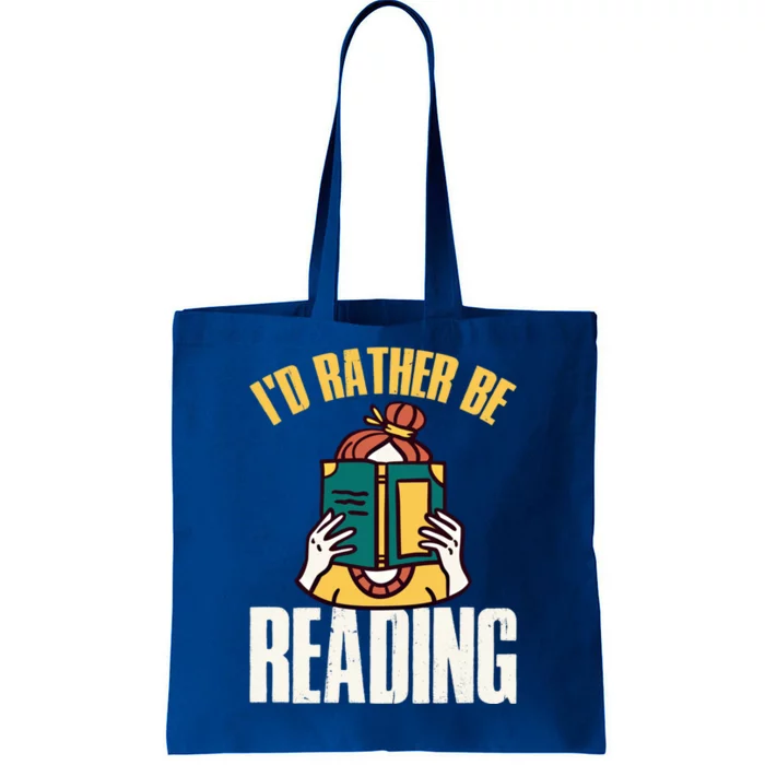 Id Rather Be Reading Gift Tote Bag