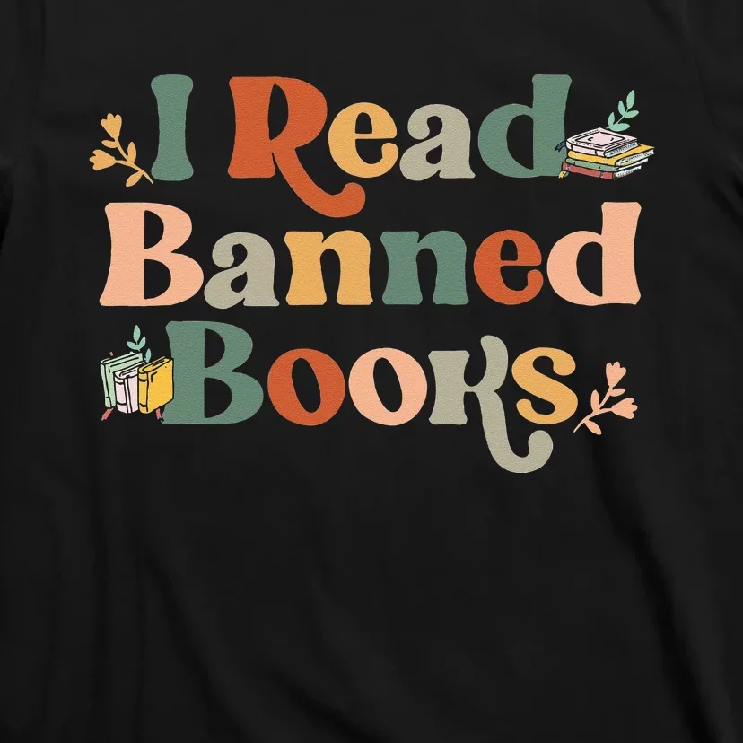 I Read Banned Books Week Librarian Freadom Reader Nerd T-Shirt