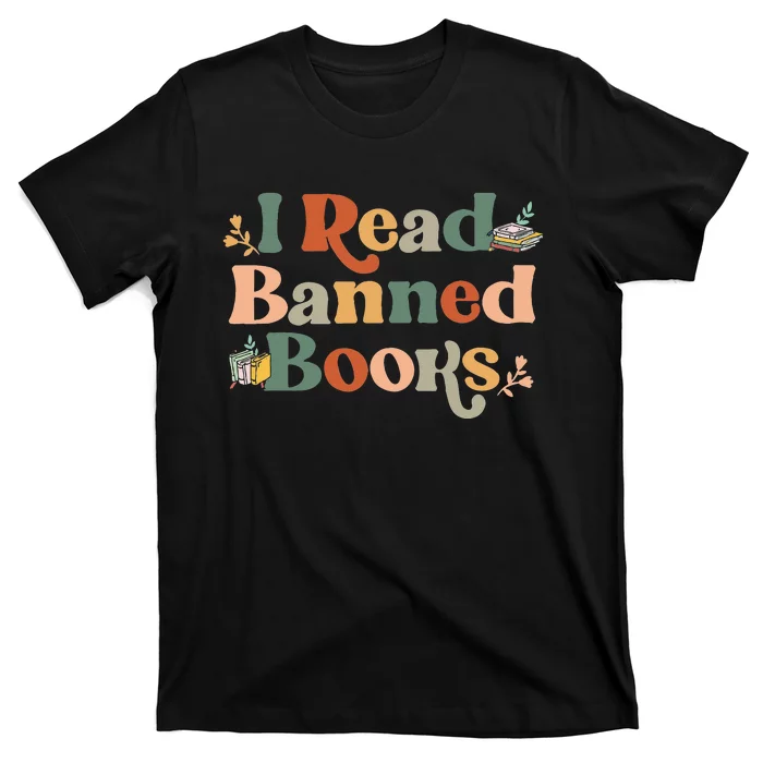 I Read Banned Books Week Librarian Freadom Reader Nerd T-Shirt