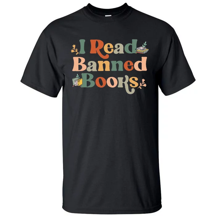 I Read Banned Books Week Librarian Freadom Reader Nerd Tall T-Shirt