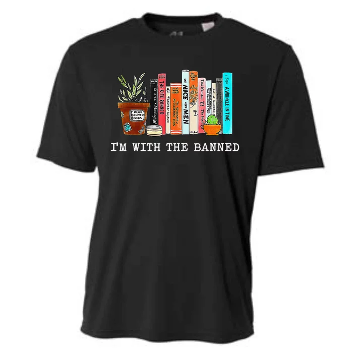 I Read Banned Books Lovers Cooling Performance Crew T-Shirt