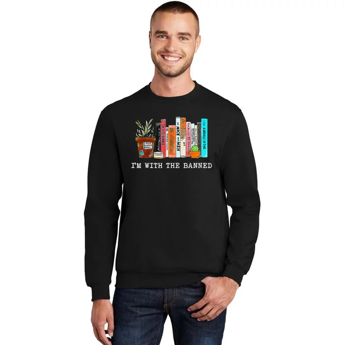 I Read Banned Books Lovers Sweatshirt