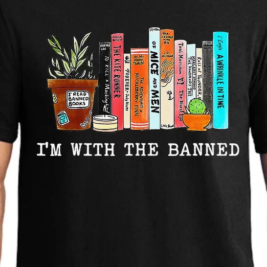 I Read Banned Books Lovers Pajama Set