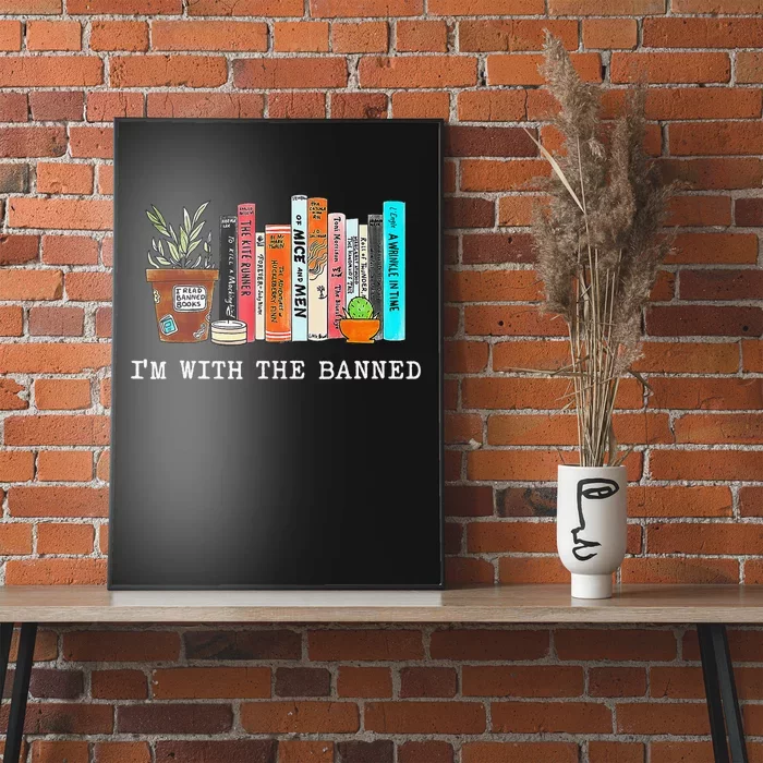 I Read Banned Books Lovers Poster