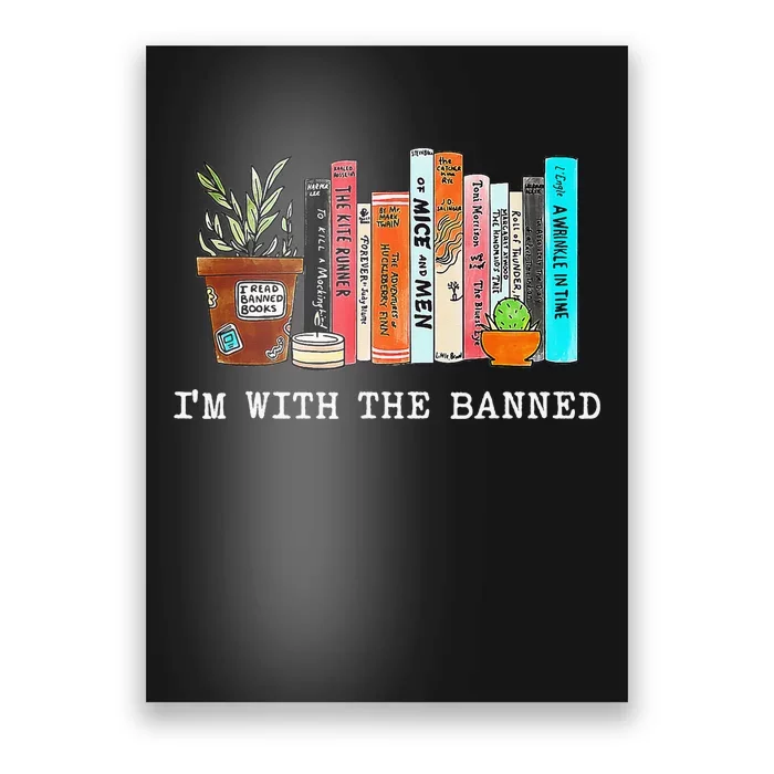 I Read Banned Books Lovers Poster