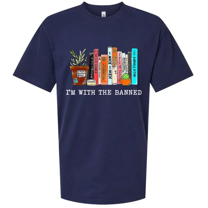 I Read Banned Books Lovers Sueded Cloud Jersey T-Shirt